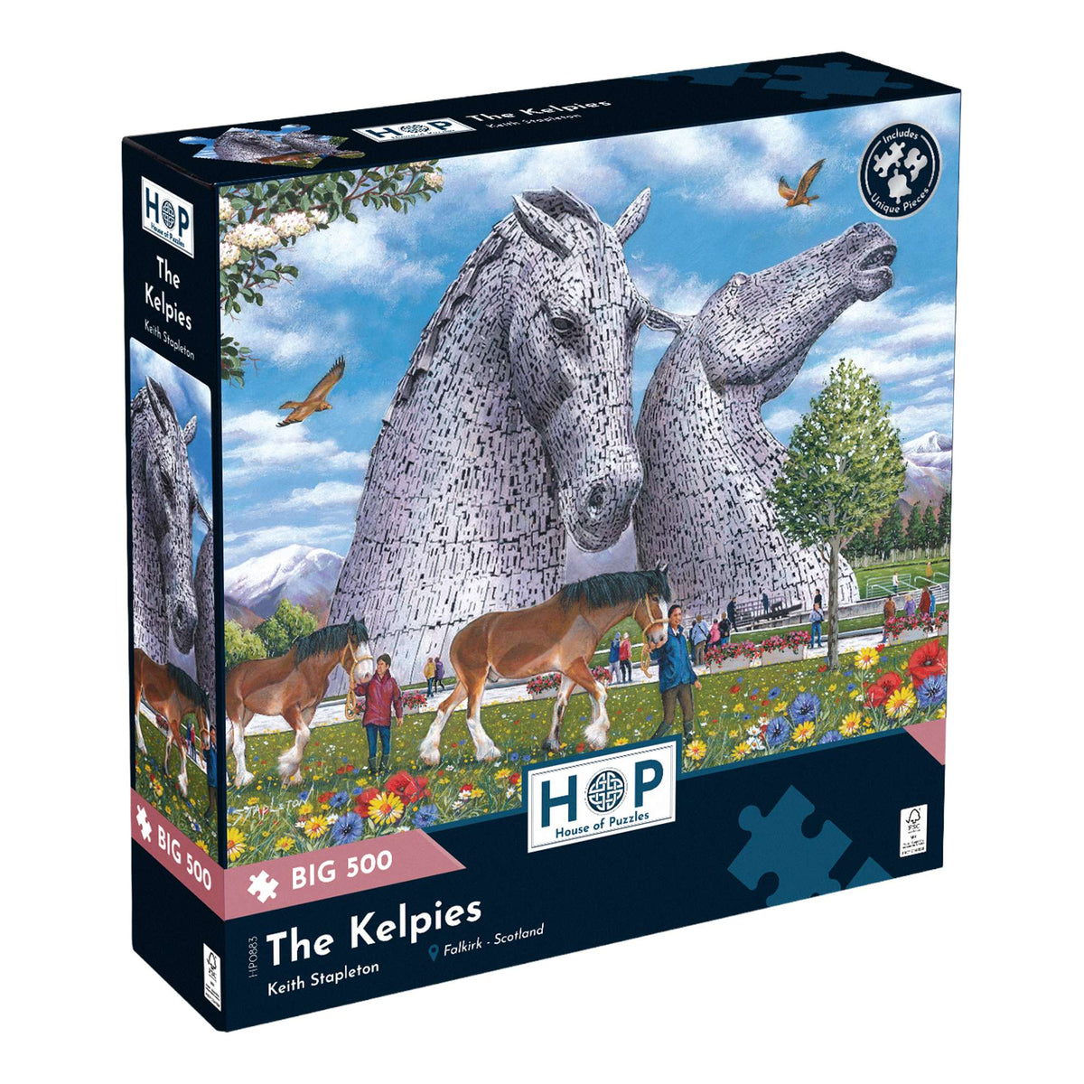 The Kelpies BIG 500 Jigsaw Puzzle