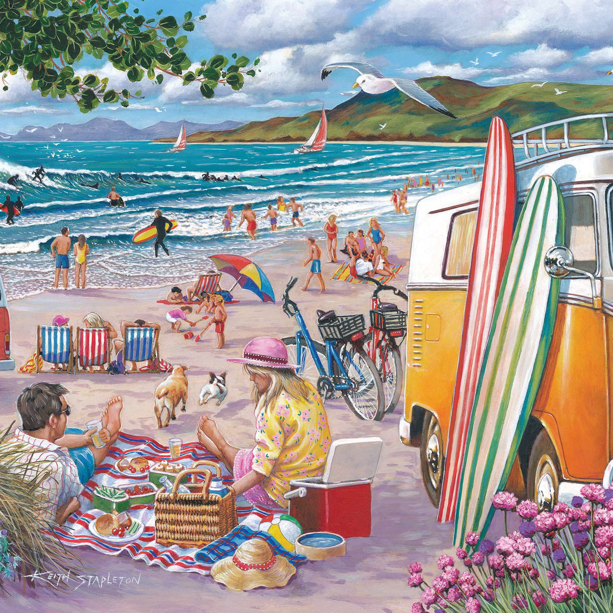 Wish You Were Here BIG 250 Jigsaw Puzzle