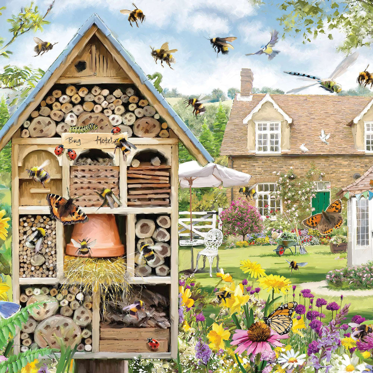 Bee Hotel BIG 250 Jigsaw Puzzle