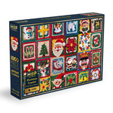 Christmas Crochet 1000 Piece Advent Calendar Jigsaw Puzzle