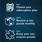 Monthly Big 500-Piece Jigsaw Puzzle Subscription