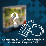 Monthly Big 500-Piece Jigsaw Puzzle Subscription