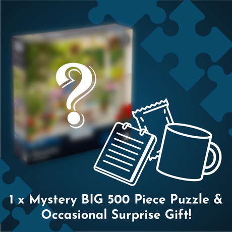 Monthly Big 500-Piece Jigsaw Puzzle Subscription